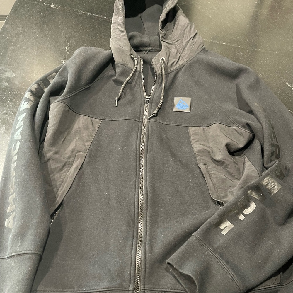 American Eagle Zip Up Hoodie Jacket Men size M
